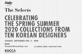 The Selects Celebrating the Spring - Summer  2020 collections from ten Korean designers